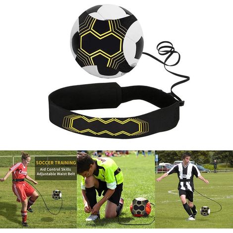 Entraîneur de coups de pied de football - Équipement d'entraînement de football, outil d'entraînement individuel, aide à l'amélioration des compétences footballistiques pour enfants et adultes. Footba (1/4)