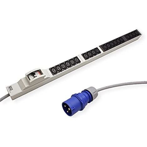 Bachmann Lista Multipresa Argento 20 Prese IEC320 C13 (1/3)
