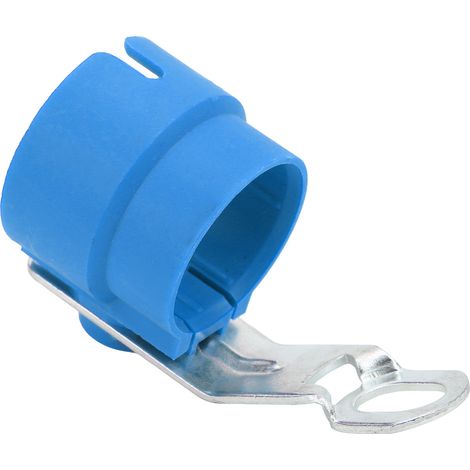 Kit d'attelage pour remorque, universel, étanche, protecteur et rigide, pour connecteurs 7-13 broches, bleu (1/5)
