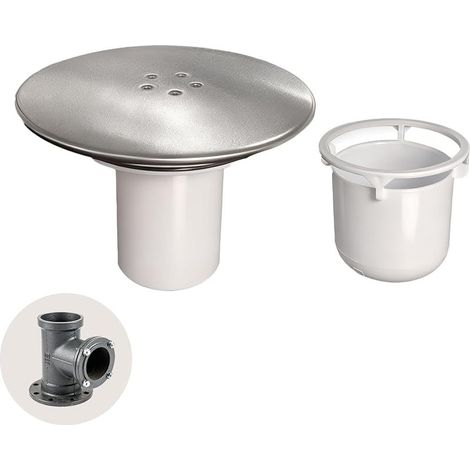 Bonde De Douche Universelle 90 Mm/115 Mm – Remplacement De Couvercle De Siphon Douche avec Finition Chromée – Capot À Débit Rapide, Facile À Installer Et À Entretenir pour Salle De Bain (1/5)