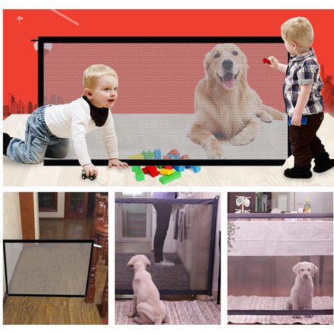 Sicherheitsgitter für Hunde/Katzen (B 183 x H 75 cm) (1/5)