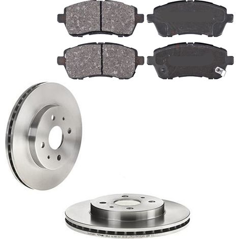 KIT FRENI ANTERIORI compatibile con DAIHATSU MATERIA (M4) - DISCHI + PASTIGLIE OEM: FDB4279, FDB4426 / 17813 /SOSTITUZIONE DIRETTA/BASSA POLVERE/SILENZIOSO (1/5)