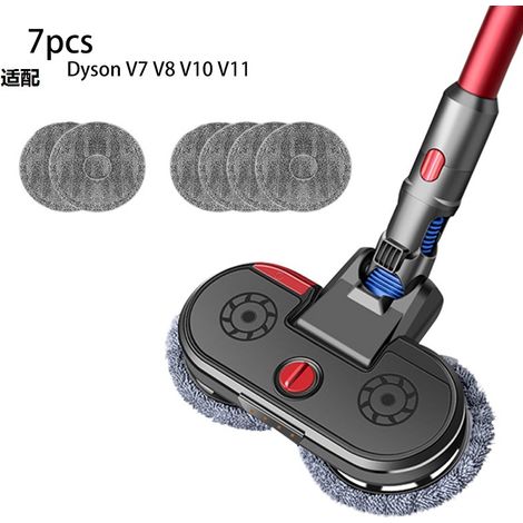 Compatible avec les têtes de balai aspirateur électrique, les brosses de sol, les accessoires d'aspirateur et les têtes de nettoyage humide et sec. (1/5)