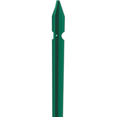 Palo paletto acciaio plastificato per recinzione a t 3x3x125 cm-10 pz. - Salone (1/5)