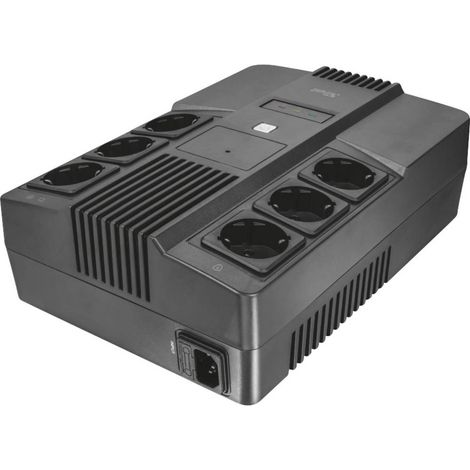 Trust Maxxon gruppo di continuità (UPS) 0,8 kVA 6 presa(e) AC (1/4)