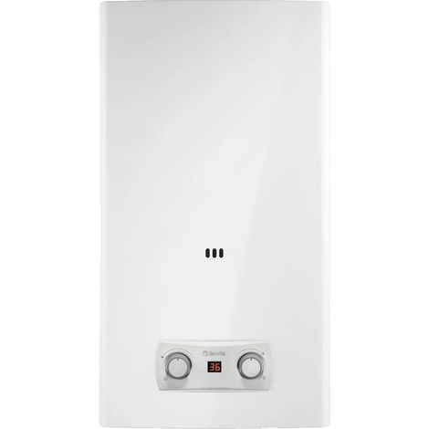 Calentador de agua a gas Beretta Fonte LX 11 P, 18,5 kW