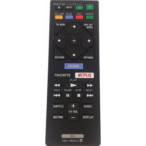 RMT-VB201U Controllo controllo per riproduzione Blu-ray DVD Sony Controllo controllo BDP-BX370 BDP-S1700 BDP-S3700
