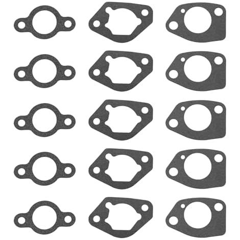 Lot de 5 Joints de Carburateur pour Tondeuse à Gazon Remplacement de Joint de Carburateur Compatible avec Honda GX340 GX390 389cc 439cc 459cc les Moteurs (1/5)