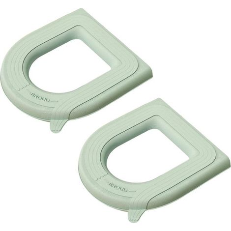 Lot de 2 coussins de siège de toilette en EVA (1/4)