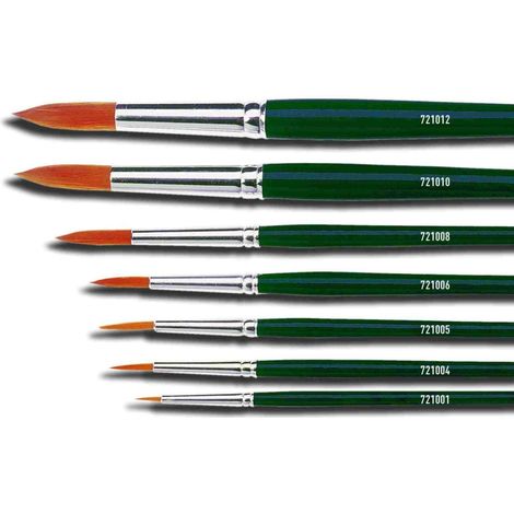 Kreul Pinsel Basic feines Nylon rund spitz Gr. 0 Pinsel