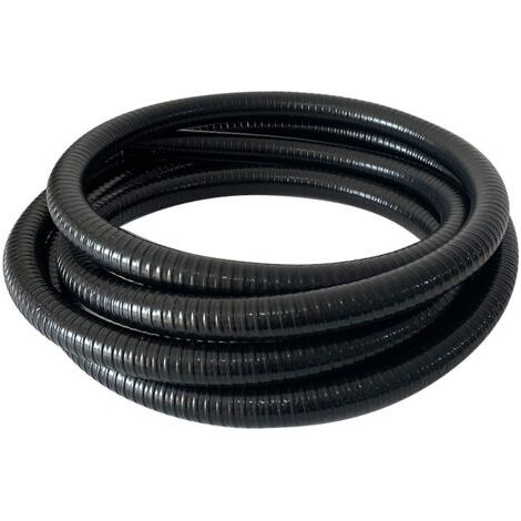 Tuyau noir - 2 mètres de diamètre intérieur 32MM tuyau flexible en PVC sans pression - pour arrosage irrigation jardinage drainage