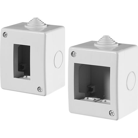 SCATOLE PORTAFRUTTI IP40 2 P. -4122