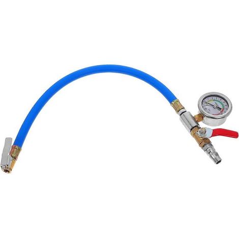 Manomètre pour pneus de voiture avec fonction de gonflage intégrée. Gonflage rapide. Mesure haute précision. Conception compacte. (1/5)