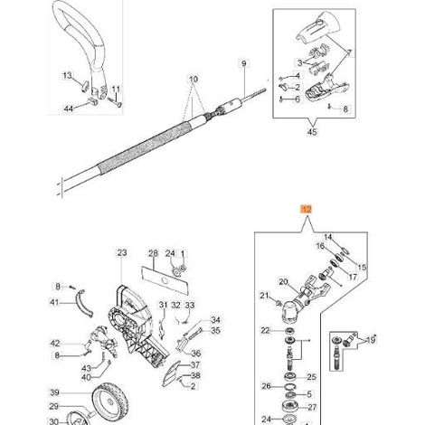 CAJA DE ENGRANAJES BISELADO ORIGINAL EMAK 61240213R