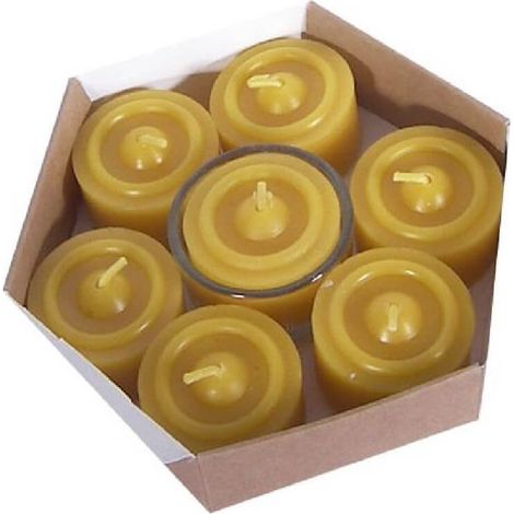 Boite de 7 bougies + support