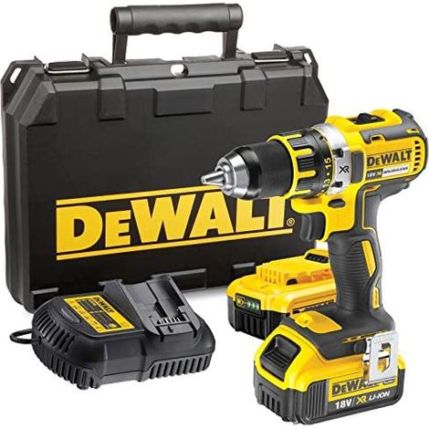 Dewalt – Perceuse-visseuse sans fil 18V 4.0Ah Li-Ion – Moteur sans charbon – 2 vitesses – Mandrin 13 mm tout métal – DCD790M2 — vue 3
