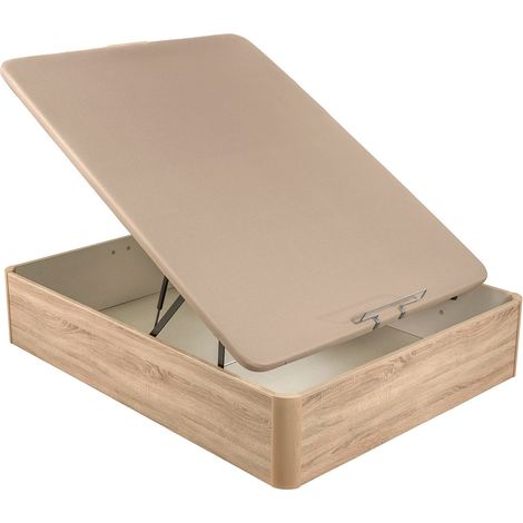 Canapé pliant pikolin naturbox 2.0 Plus respirant, hauteur 41 cm  150x190 cm - Chêne
