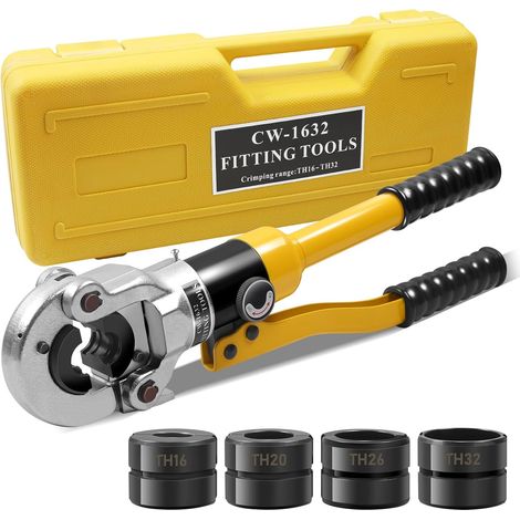 Pince à Sertir pour Tuyaux Hydraulique avec Contour TH - Riveteuse TH16, TH20, TH26, TH32 (1/5)