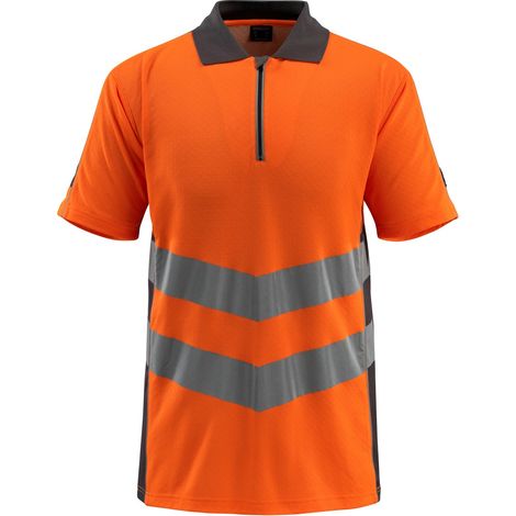 Mascot Warnschutz Polo-Shirt MURTON SAFE SUPREME 50130 Gr. 4XL hi-vis orange/dunkelanthrazit