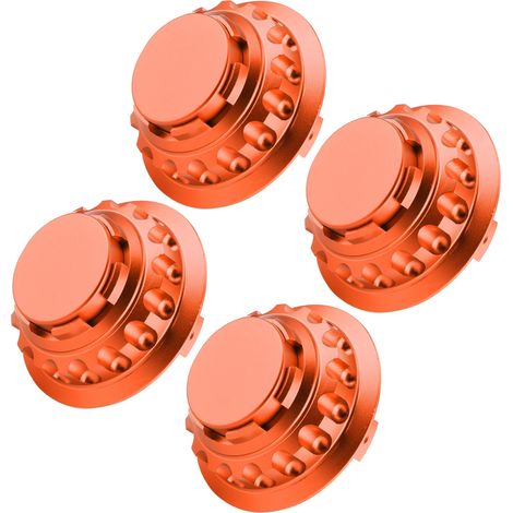 Cache-moyeu de roue 36136768640 pour jante Honda de diamètre extérieur 68 (69) mm, orange (1/5)