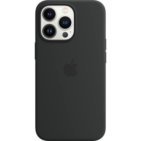 Apple MagSafe Silikonhülle für iPhone 13 Pro – Mitternachtsblau, weiche Schutzhülle, kompatibel mit magnetischem Laden (1/4)