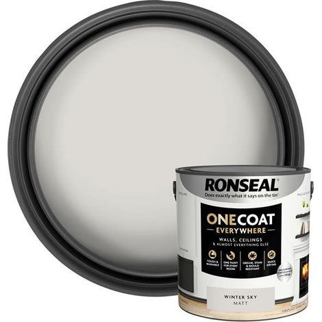 Ronseal One Coat Everywhere Interior Winter Sky Matt 2.5L