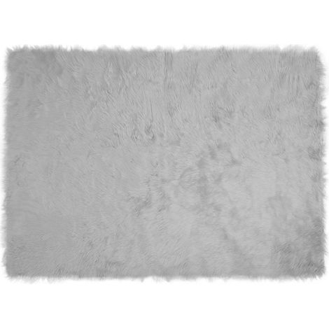 Maison Exclusive - Tappeto in finta TAFALLA Grigio 160 x 230 cm Poliestere