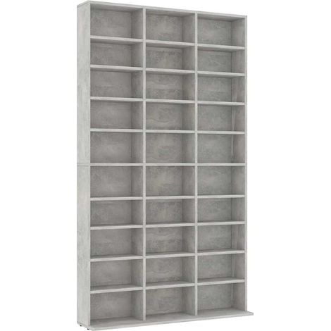 Maison Exclusive - Mobile Porta TV Grigio Cemento 102x16x177,5 cm in Multistrato
