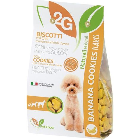 Biscuits à la banane avec banane et flocons d'avoine 350g (1/2)