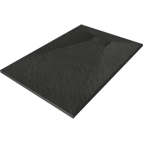 Mexen Hugo Rechteckige Duschwanne SMC 90 x 70 cm, schwarz - 42707090 (1/5)