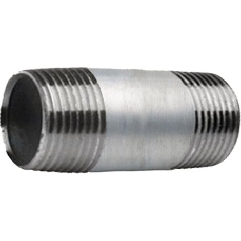 Raccord de tuyau galvanisé 1 1/2 pouce (100 mm)