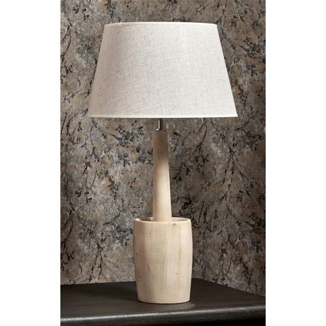 Apollo Tischleuchte Naturholz 70 cm 45D x 70 cm (1/3)