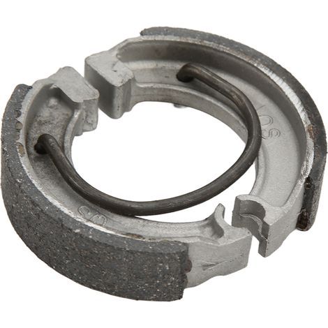 Kit de reemplazo de zapatas de freno traseras para motocicleta Yctze YZ50 Y-Zinger 1981-2009. Piezas de seguridad esenciales. Metal de alta resistencia.