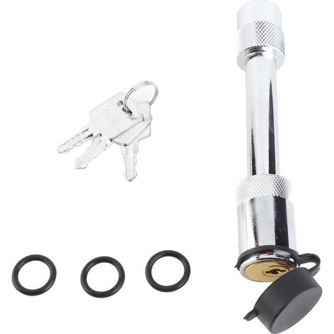 Antenne de remorque [Serrure] Antenne de remorque Verrouillage Antenne de remorque 5/8 Inch Verrouillage Hitch Pin avec 3 Clés (1/5)