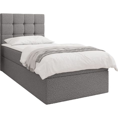 Cama continental Comfivo Osculum II, Lambi 12, Continental, Individuales, 100x200, Tapiz, Somieres, 102x206x112cm
