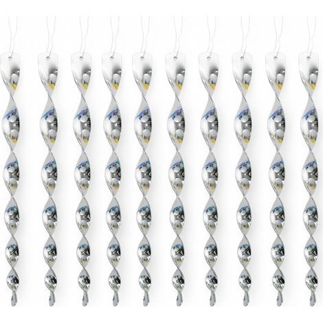 Repelente de pájaros giratorio multicolor 30 cm 10 pieza (1/5)
