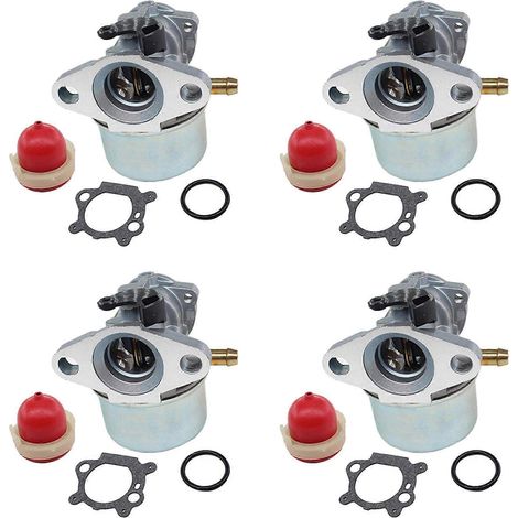 Carburateur pour tondeuses 4X, compatible avec les moteurs Briggs & Stratton 799868, 498254, 497347, 497314 et 498170, pour moteurs de 4, 5, 6, 6,75 et 7 CV. (1/5)