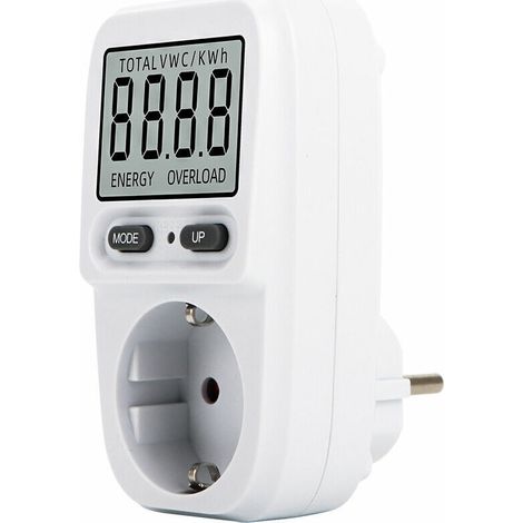 One-piece LCD digital display, digital energy meter, power meter, power analyzer, standby power consumption measurement, with protection (1/5)