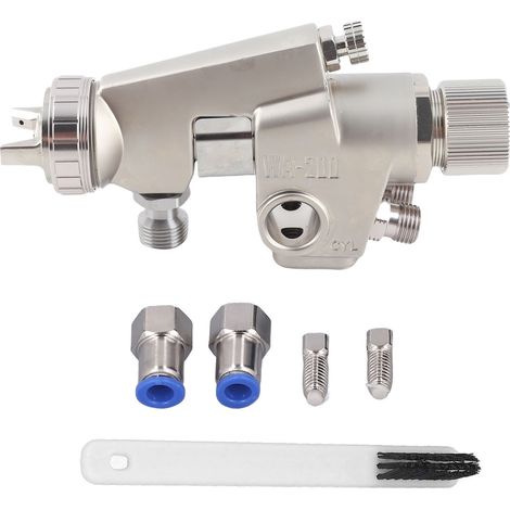 [JAMAIS UTILISÉ]Pistolet à peinture pneumatique 98 PSI, kit d'outils de pulvérisation à atomisation fine pour la production, calibre 2.0 (1/5)