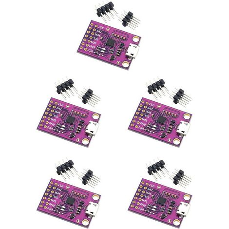 Adatto per 5 moduli CP2112 CCS811 Scheda di debug da USB a SMBus/I2C Modulo di comunicazione da USB a I2C Modulo di comunicazione veloce (1/4)
