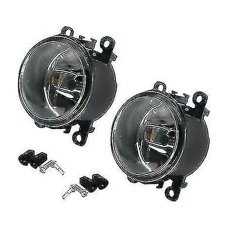 2x Halogen Front Fog Light Drl Lamp For Ford Fiesta Focus Connect Transit Custom (1/5)