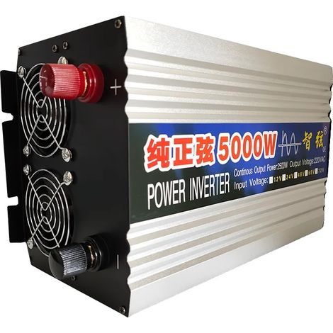 Générateur éolien, 5000W de puissance maximale, compatible hors réseau, inverter 5KW, 5000W, 24V (1/2)