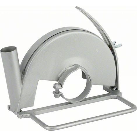 Chariot de guidage avec capot d'aspiration pour découpe, bande de serrage, 230 mm (1/2)