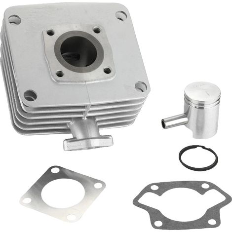 Kit de cilindro, 50 cc, aluminio fundido, compatible con Simson S51, juego completo, incluye pistón. (1/5)