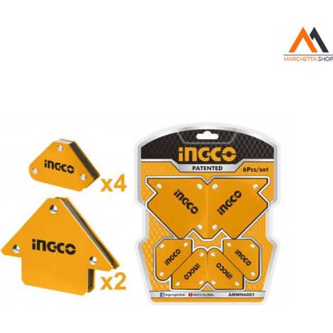 SET 6PZ SUPPORTI MAGNETICI PER SALDATRICE