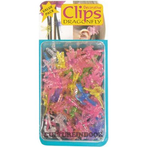 CLIPS plantes , orchidées ,  DRAGONFLY - Libellules x50PCS (1/2)