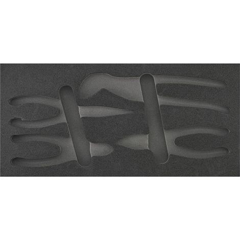 Knipex Werkzeugmodul 1/3 leer Zangen 4-tlg. (1/2)