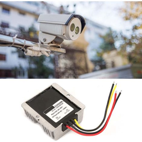 Module régulateur de tension élévateur/abaisseur automatique 9-36V à 24V (6A) (1/5)