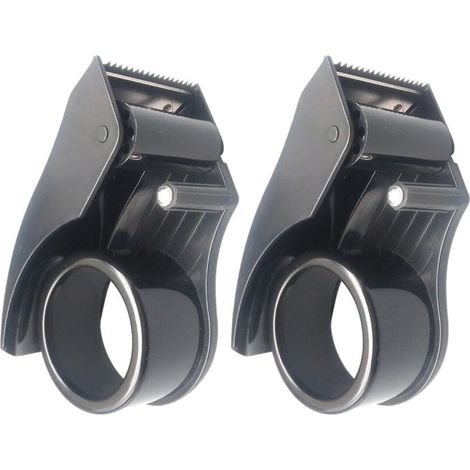 Lightweight Adhesive Tape Dispensers with Tape Cutter, 2 Pieces for Sealing and Weatherproofing, Warehouse Use, Random Color (1/5)