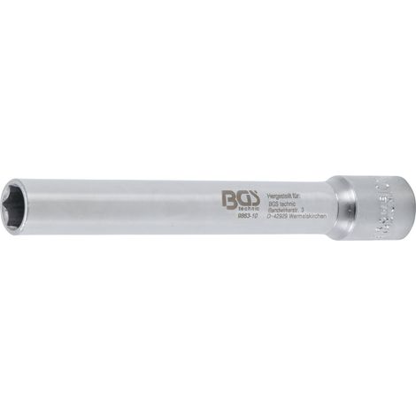 Vaso hexagonal bgs technic 10 mm 120 mm acero cromo vanadio (1/2)